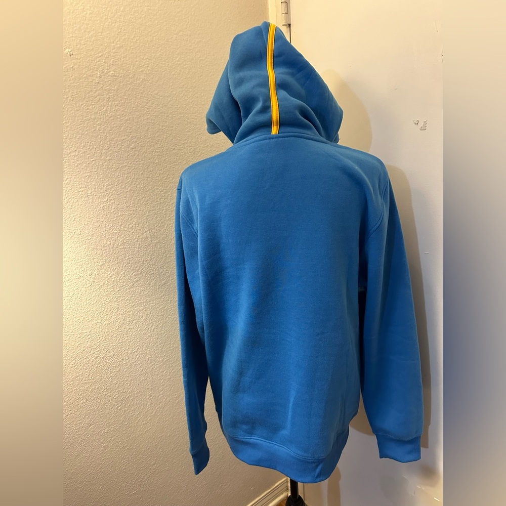 NFL Chargers Blue and Yellow Hoodie Sweatshirt - Picture 6 of 11